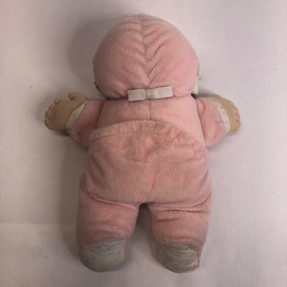 Cabbage Patch Doll  Green Eyes‎ Red Hair Bib One Piece Baby - Picture 10 of 11